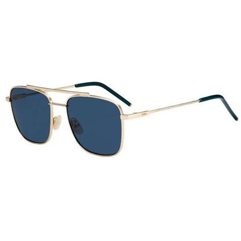 Fendi FF M0008/S 000/KU 55 Fendi 55 mm Gold Sunglasses